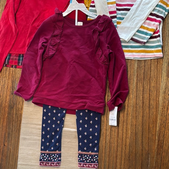 7 Colorful Kids' Long Sleeve Tops Set - Picture 2 of 3